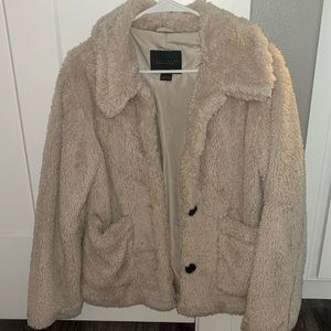 Teddy bear sweater/jacket.